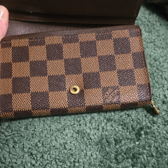 Louis Vuitton Damier Ebene Checkered Continental Wallet - Picture 2 of 6